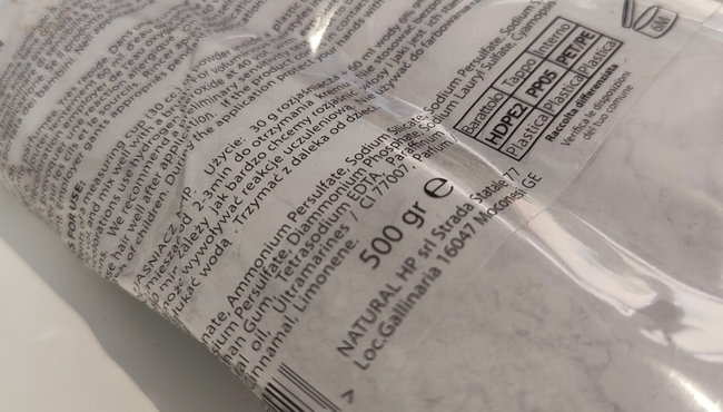 Natural HP | Polvere Decolorante Viola Ultra Rapida da 500gr